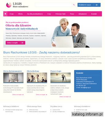Biuro rachunkowe LEGIS - dzielnica Warszawa Śródmieście