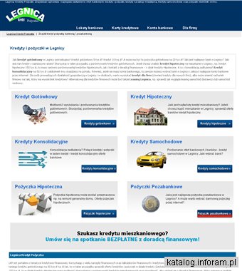Kredyty hipoteczne Legnica