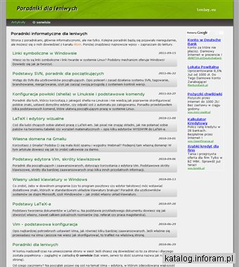 Poradniki informatyczne dla leniwych