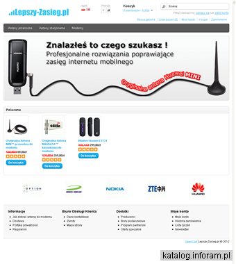 Anteny do modemów Huawei HSPA+ i LTE oraz ZTE