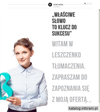 Leszczenko Tłumaczenia - rosyjski, niemiecki