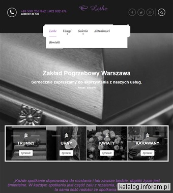 Zakład pogrzebowy Warszawa - lethewarszawa.pl