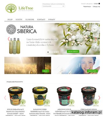 LifeTree - Sklep z kosmetykami naturalnymi