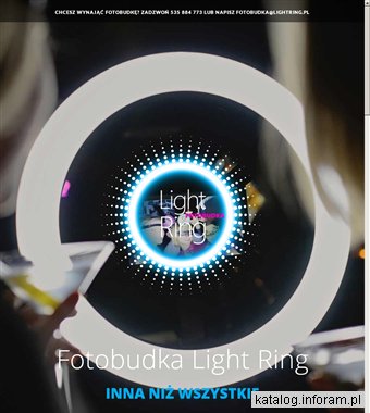 Fotobudka na imprezę - lightring.pl
