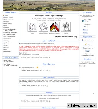 Ligota Oleska - oficjalna strona wsi