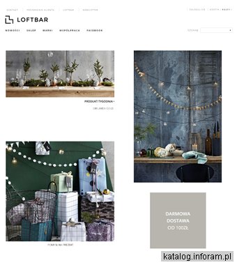Loftowe meble w sklepie Loftbar