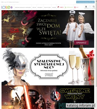 Lolle.pl - dekoracje, stroje i gadżety na różne okazje