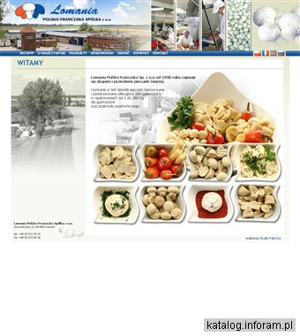 Lomania Polsko - Francuska sp. z o.o. Przetwórstwo pieczarek i cebuli pieczarki świeże