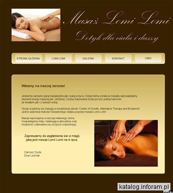 Masaż Lomi Lomi Kraków