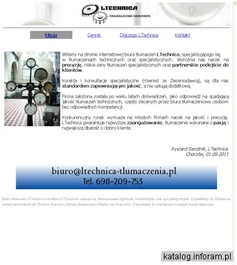 Ltechnica - tłumaczenia techniczne Chorzów