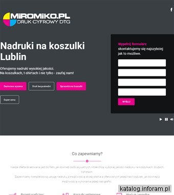 Druk na koszulkach Lublin