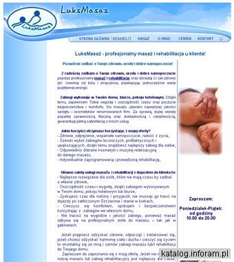 LuksMasaż - profesjonalny masaż i rehabilitacja w Szczecinie