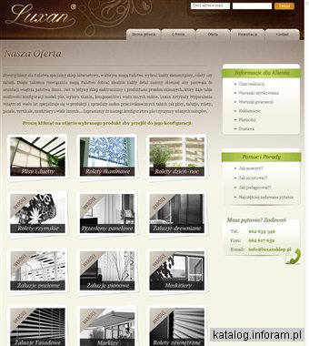 PLISY ROLETY ŻALUZJE Sklep Internetowy - skomponuj zasłonę na swoje okno