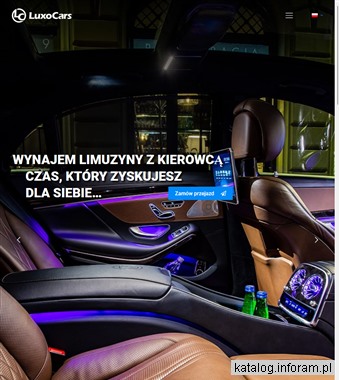 Limuzyna z kierowcą Warszawa - luxocars.pl
