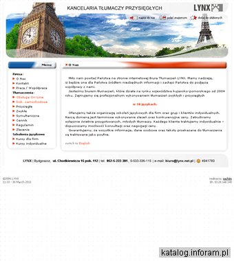 Kancelaria Tłumaczy Przysięgłych LYNX