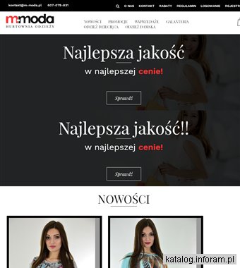 Hurtownia odzieży damskiej M-Moda