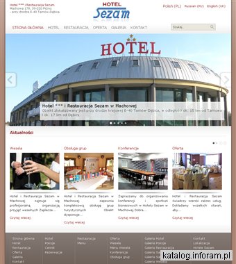 Hotel i Restauracja Sezam w Machowej