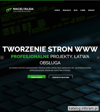 Strony Internetowe Kraków - maciejrajda.pl