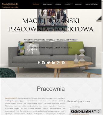 Projektowanie wnętrz Lublin - Maciej Różański