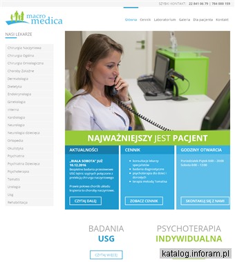 Przychodnia Warszawa - Macromedica