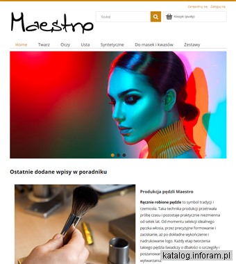 Pędzle do makijażu - maestrobrush.pl