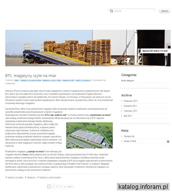 Magazyny build to suit