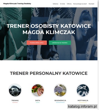 Trener personalny - Magda Klimczak