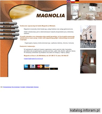 Hotel Magnolia w Wołowie - tanie noclegi w komfortowych warunkach