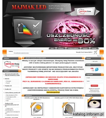 Majmak.pl – najlepsze żarówki diodowe, reklamy świetlne
