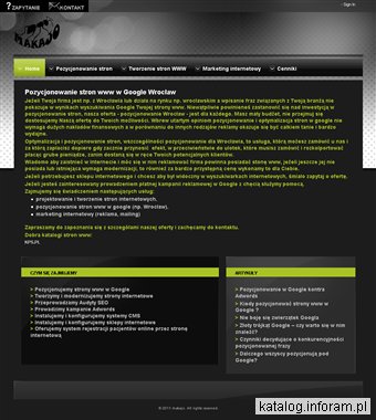 Pozycjonowanie stron www w Google Wrocław