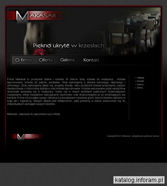 Producent krzeseł i stołów Makasar