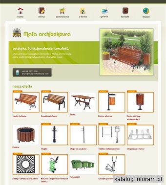 Producent elementów małej architektury