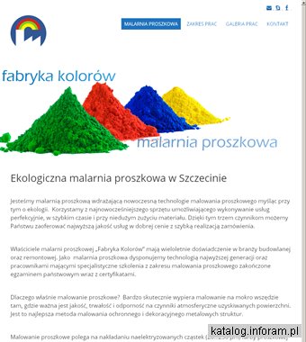 Ekologiczna malarnia proszkowa