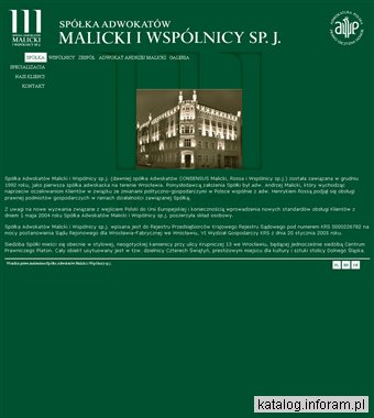 Spółka Adwokatów Malicki i Wspólnicy sp.j.