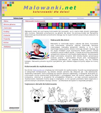 Kolorowanki dla dzieci