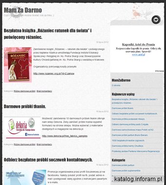 Darmowe próbki perfum i kosmetyków