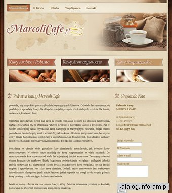 Palarnia kawy Marcolica Cafe - świeżo palona kawa