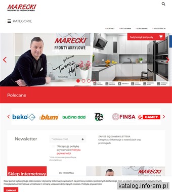 www.marecki.pl akcesoria meblowe