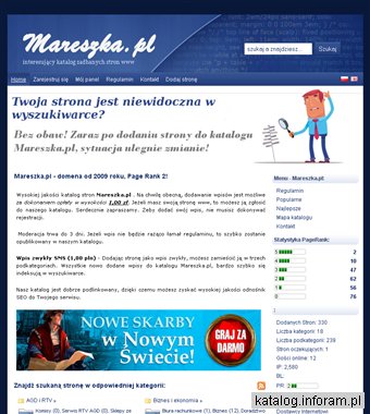 Katalog stron Mareszka.pl