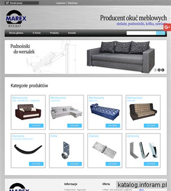MAREX producent okuć meblowych