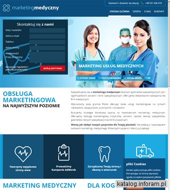 Marketing stron internetowych służby zdrowia