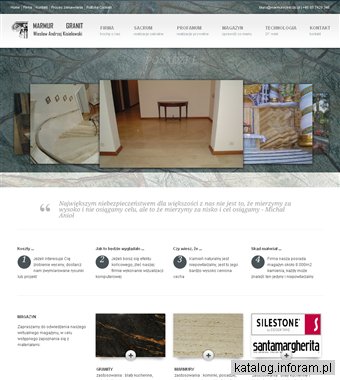 MARMUR GRANIT WIESŁAW ANDRZEJ KISIELEWSKI schody kamienne białystok