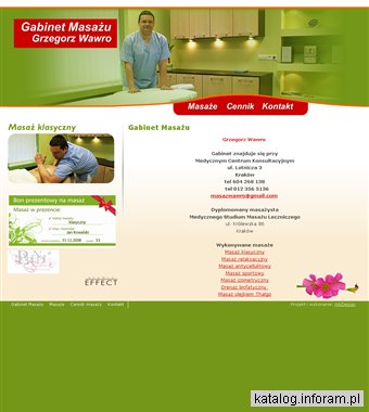 Masaż relaksacyjny Kraków