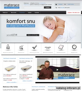 Szeroki wybór materaców w sklepie internetowym