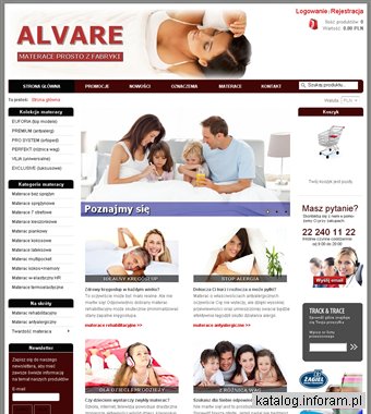 Materace producent - ALVARE