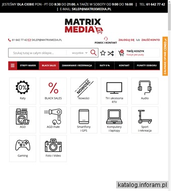 Sklep internetowy AGD i RTV Samsung - matrixmedia.pl