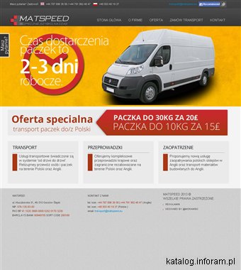 Przeprowadzki z Polski do Anglii - Matspeed