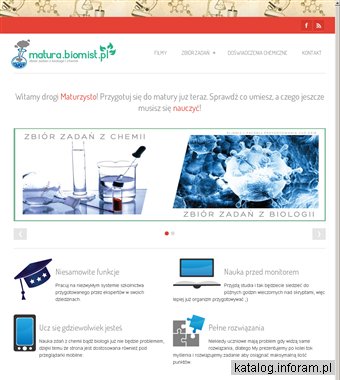 Zbiór zadań maturalnych z chemii i biologii