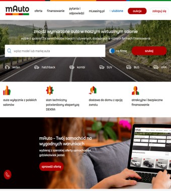 mAuto - samochody nowe i poleasingowe