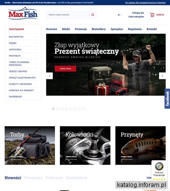 Sklep online ze sprzętem wędkarskim - max-fish.pl